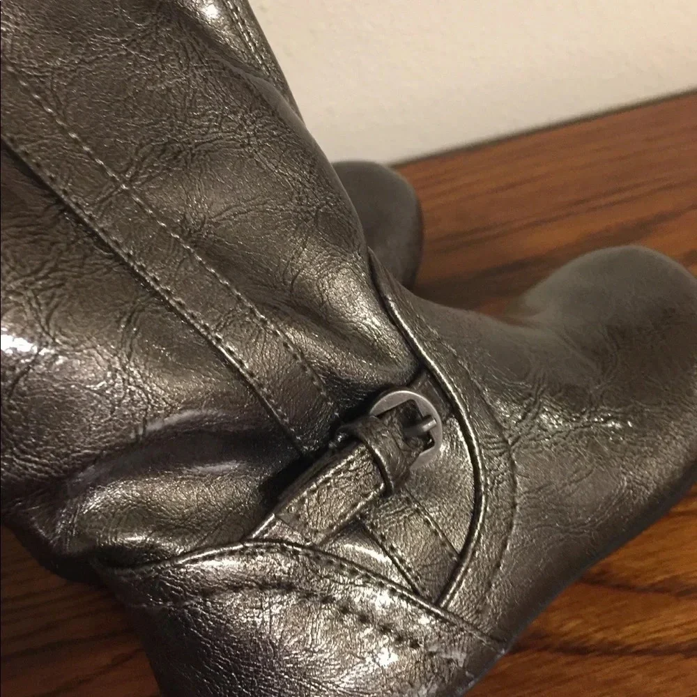 Nordstrom pewter boots size toddler 8
